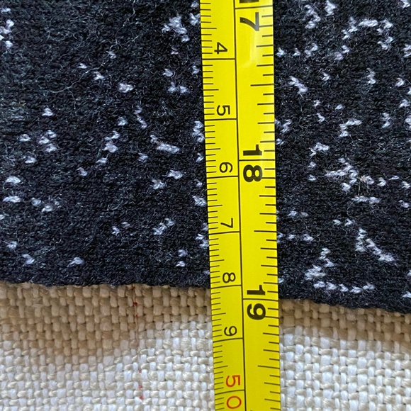 Theory Black/White Wool Blend Knit Pull On Casual Preppy Mini Skirt- Sz-S - Picture 12 of 12